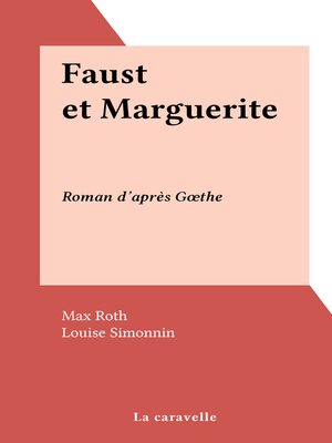 cover image of Faust et Marguerite